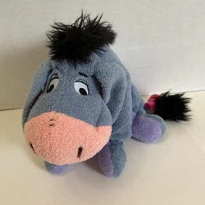 Applause Disney Eyeore 9” Terry Cloth Winnie The Pooh Stuffed Animal Lovey Plush - Picture 1 of 8