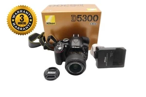 Nikon D5300 24.2MP Camera DSLR with 18-55mm, Shutter Count 7407, Good Condition - Picture 1 of 10