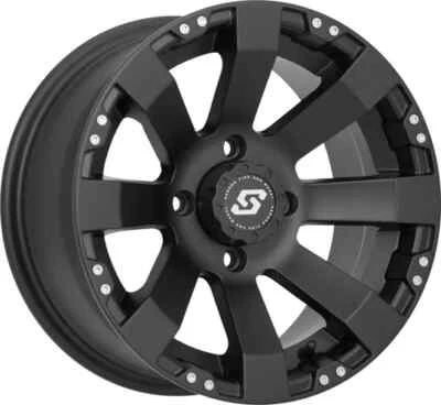Sedona Black Spyder 14x7 Wheel Rim 4/137 5+2 Can-Am Commander 800R 4x4 18 — 第 1/4 张图片