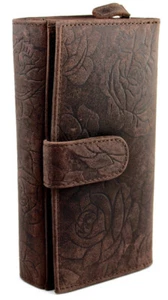 Echt Leder Damen Portemonnaie,Brieftasche,Geldbörse " Lozano" SJ-00303 - Bild 1 von 10