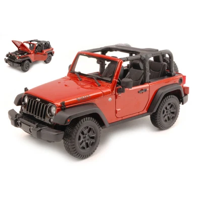 JEEP WRANGLER OPEN TOP 2014 COPPER METALLIC 1:18 Maisto Auto Stradali Modellino  - Immagine 1 di 3