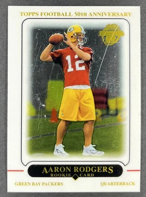 2012 Topps Chrome - Quarterback Rookie Reprint Aaron Rodgers #431 - Image 1 of 2
