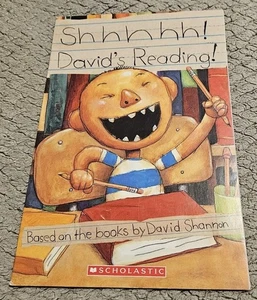 Shhhhh! David's Reading! By David Shannon - Picture 1 of 9