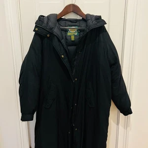 Cabelas Premier Gänsedaunen langer Wintermantel Parka XL - Bild 1 von 24