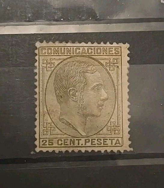 Spain Scott 236 King Alfonso XII 1879 F Usado - Imagem 1 de 1