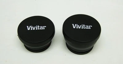 2 Vivitar Camera Lens HD4 High Def Wide - Telephoto Macro Japan 1091214 - Image 1 of 3