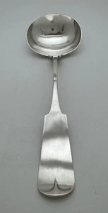 A Fine Antique American John Stevenson Pittsburgh PA Coin Silver Punch Ladle - Picture 1 of 5