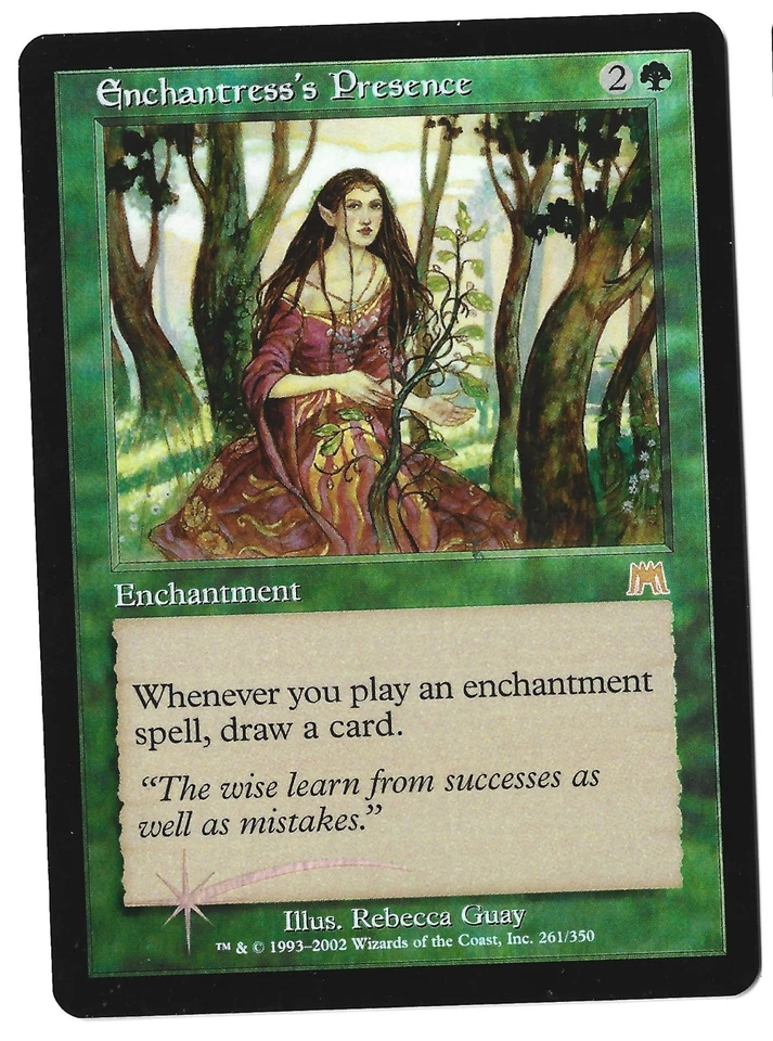 Enchantress's Presence - [Foil]	Onslaught LP - Image 1 of 2