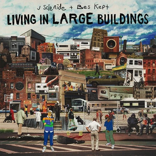 J Scienide - Living In Large Buildings [Used Very Good Vinyl LP] - Image 1 of 1
