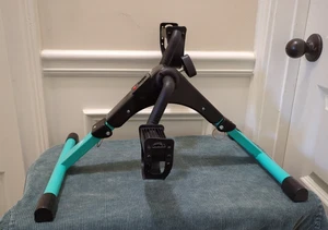 LNUC Uten Pedal Plegable Ejercitador, Mini Bicicleta Ejercicia Verde Pavo Real - Imagen 1 de 14