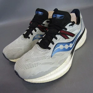 Saucony Triumph Laufschuhe gepolstert Sportschuhe grau blau Herren 10,5 - Bild 1 von 13