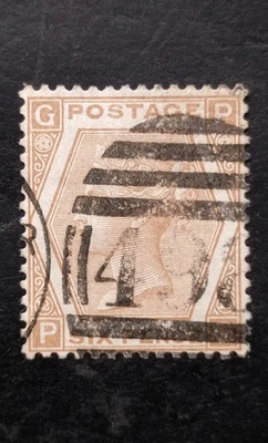 Queen Victoria 6d SG.124a Pl.12 Usado Bien Centrado Buena Perforación. Calidad VF Foto 1 de 3