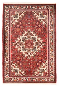 Traditional Vintage Hand-Knotted Area Rug 3'3" x 4'11" Wool Carpet - Picture 1 of 9