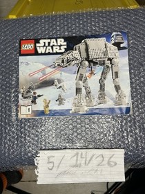 Lego Star Wars 8129 AT-AT Walker Instruction Manual Book #1 Only!