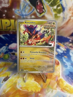 Pokemon Card Koraidon Prize Pack Rare 119/162 Near Mint - Image 1 of 3