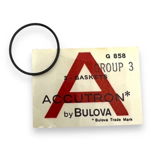 Guarnizione orologio Accutron G858 Accutron 2301, 2302 NOS adatta a più leggi lista! - Foto 1 di 2