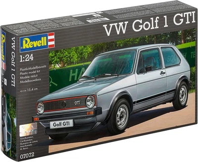 07072 - VW Golf 1 GTI Kit Di Modello in Plastica, Scala 1:24 - Immagine 1 di 4