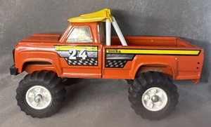 Vintage Tonka Mighty Monster #24 Rally Metal Hauler Acciaio Pick Up Truck - Foto 1 di 19