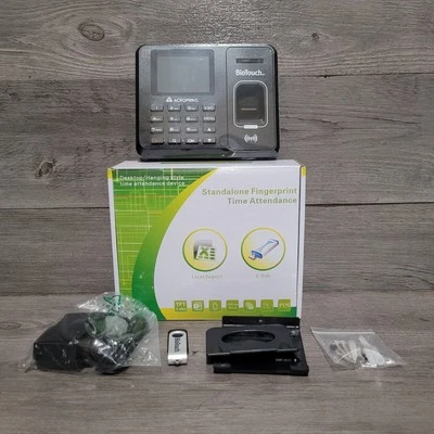acroprint biotouch standalone fingerprint time attendance - Image 1 of 3