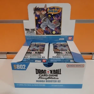 Dragon Ball Super Card - Bustina "Fusion World: Manga Booster 02" SB02 NUOVA ENG - Foto 1 di 1