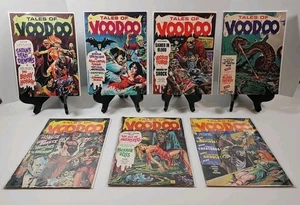 1970-73 Lot of (7) TALES OF VOODOO Horror Magazine Vintage 1044 - Bild 1 von 24