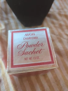 Avon Charisma Powder Sachet 1.5 Oz 70s Vintage - Picture 1 of 10