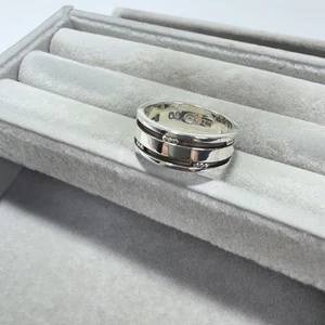 Anillo Georg Jensen Plata Esterlina 925 Modelo Número 60D EE. UU. Talla 7-7,5 Dinamarca - Imagen 1 de 8