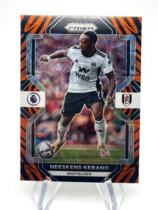 2022-23 Prizm Premier League NEESKENS KEBANO Tiger Stripe Choice #67 Fulham