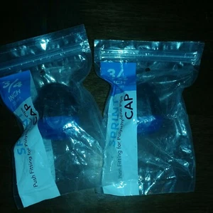 Lote de 2 Apollo Push to Connect 3/4 pulgadas Empuje x 3/4 pulgadas. Dia. Gorra Sprint - Imagen 1 de 2