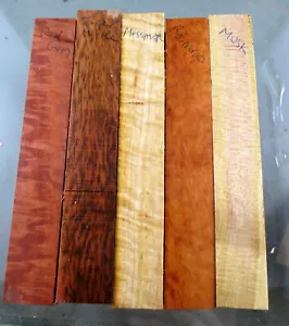 pen blanks, aussie woods, figured woods, pack 15 - Picture 1 of 4