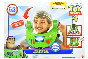 NEW: DISNEY PIXAR - BUZZ LIGHTYEAR - TOY STORY 4 - SPACE RANGER ARMOR - RARE - Picture 1 of 4