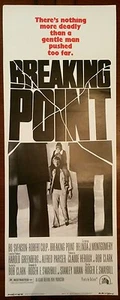 Original 1976 14 x 36 BREAKING POINT Bo Svenson Robert Culp Belinda Montgomery - Bild 1 von 2