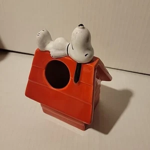 Vintage Peanuts Snoopy 1998 Classic Ceramic Toothbrush Holder “Rare” - Picture 1 of 8
