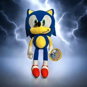 Sonic the Hedgehog Plush Doll Stuffed Animal Toy 18” Authentic SEGA - Picture 1 of 10