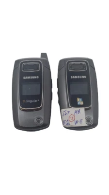 2 Lot of Samsung SGH-D407 Mobile Flip Phone 2G GSM AT&T Locked No Power READ - Image 1 of 4