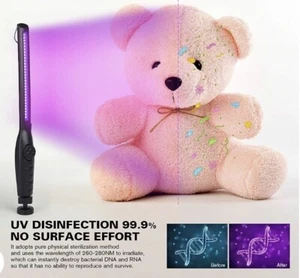 Portable Sterilize UV-Light Germicidal UV Lamp Home Handheld Disinfection New - Picture 1 of 5