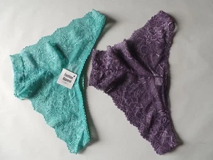 Lady Women Knicker Lace Panties Underwear Briefs Floral Thong Lingerie S M L XL - Picture 1 of 6