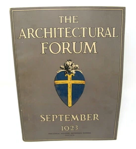 The Architectural Forum September 1923 Vol 39 No 3 Industrial Buildings Cahokia - Picture 1 of 6