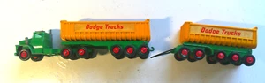 LKW mit Hänger Dodge Trucks Lesney Matchbox TRACTOR & FRUEHAUF TIPPER - Bild 1 von 6