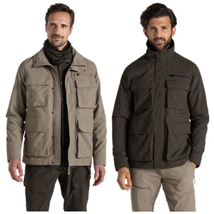 2025 Craghoppers Mens NosiLife Adventure Jacket IV Full Zip Hiking Camping Coat - Picture 1 of 7
