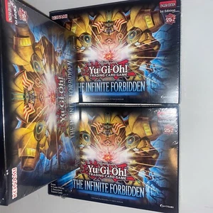 3x Yugioh L'Infinito Proibito Mini Booster Box Vendita 1° Edizione Sigillato - Foto 1 di 6