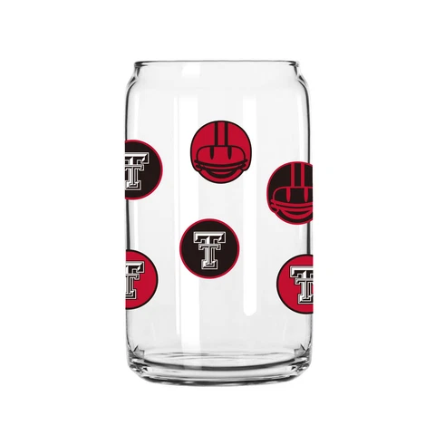 Texas Tech Red Raiders 16oz. Smiley Can Glass Cover