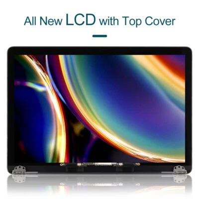  LCD Screen Assembly+Top Cover For Apple Macbook Pro 13" A2251 SpaceGray Silver  - Image 1 of 4