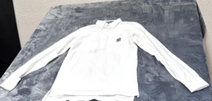 Ralph Lauren Shirt Boys XL Button Down Vintage NWT Ribbed Long Sleeve - Picture 1 of 7