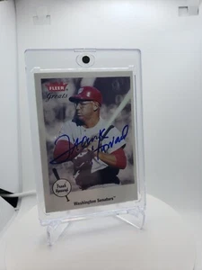 Frank "Hondo" Howard Signed 2002 Greats of the Game #64 Baseball Card [Beckett] - Picture 1 of 24