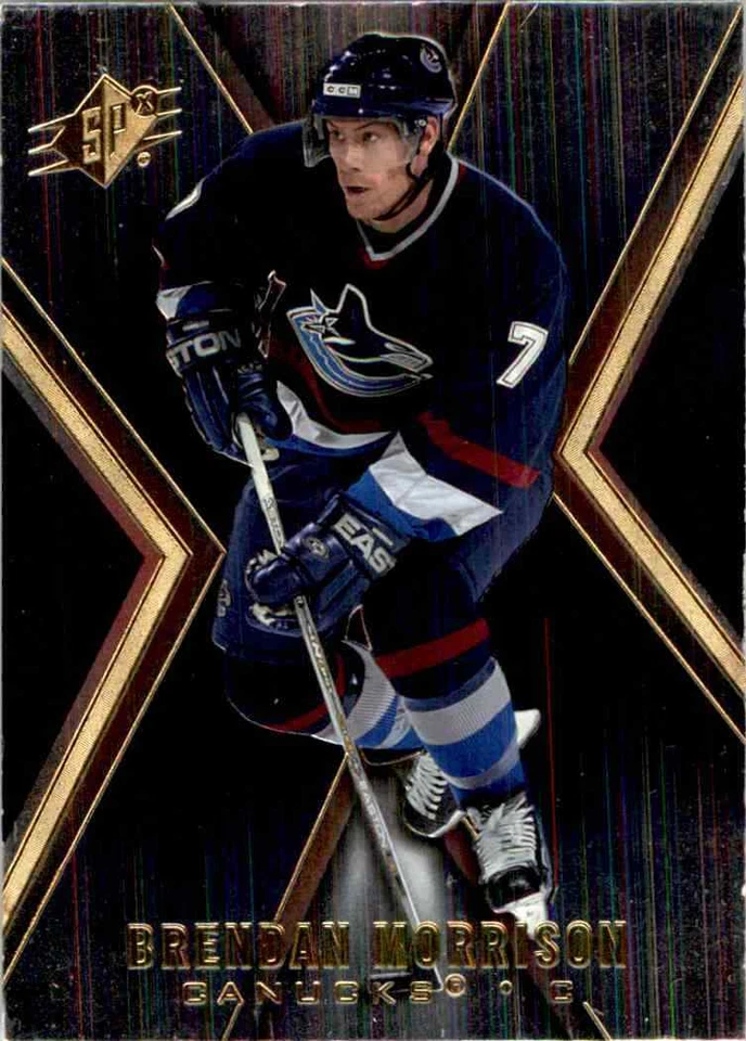 2005-06 Upper Deck SPx Brendan Morrison #89 - Image 1 of 2