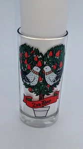 De Colección 12 Días de Navidad Vidrio de Repuesto 12oz 2do Día Dos Palomas Tortuga - Imagen 1 de 2