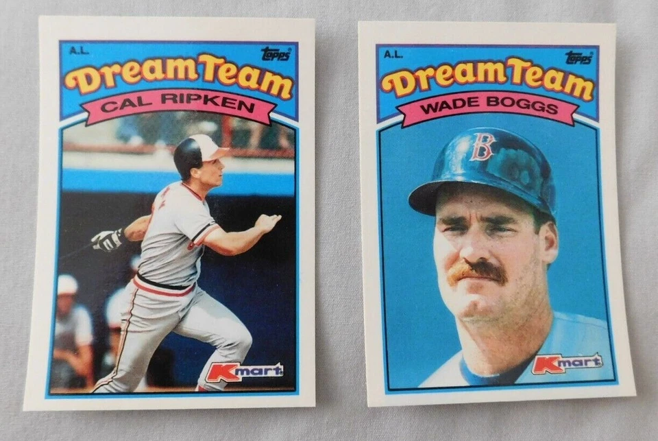 1989 Topps Kmart Dream Team Baseball Card Pick one - Image 1 of 1