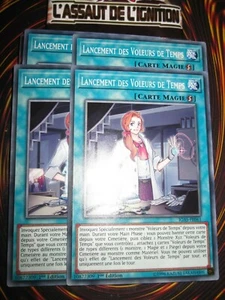 YU-GI-OH! PLAYSET (LOT DE 4) LANCEMENT DES VOLEURS DE TEMPS IGAS-FR061 NEUF ED 1 - Picture 1 of 1