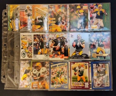 Lote de 29 cartas Brett Favre QB Green Bay Packers + ATL 1991 Pro Set #290 RC! NFL - Imagem 1 de 4